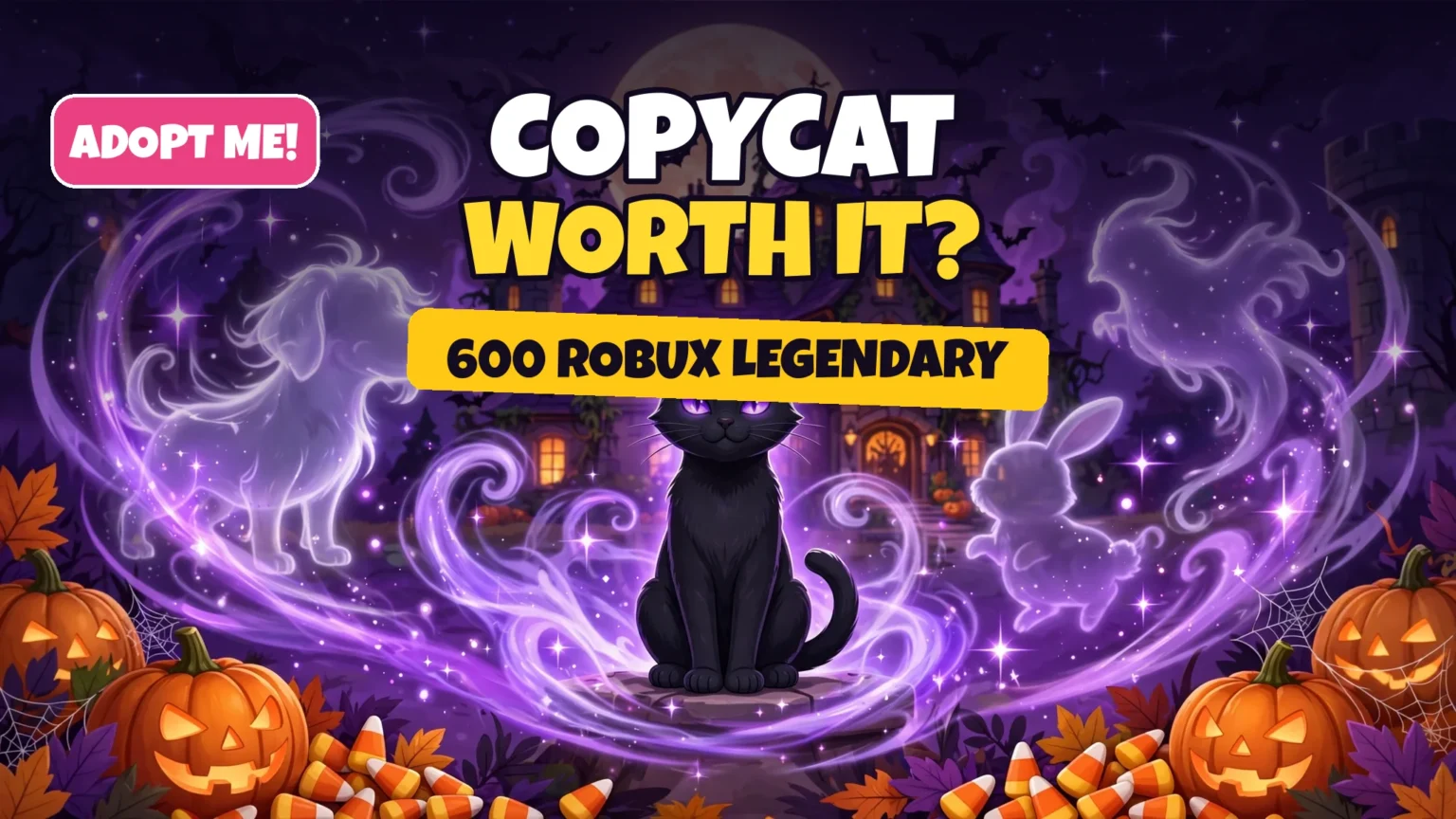 Copycat Adopt Me: Is the 600 Robux Legendary Worth It? Copycat Adopt Me worth it guide: 600 Robux Legendary Halloween pet with Polymorph ability