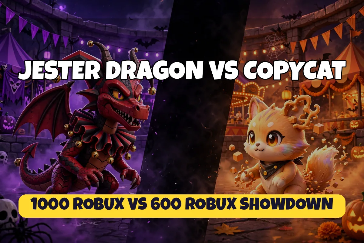 Is the Jester Dragon worth it in Adopt Me: Jester Dragon vs Copycat comparison