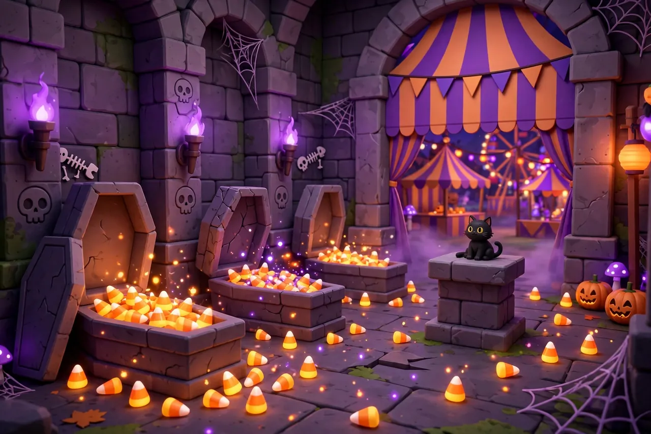 Stray Cat Dragon hunt in the Crypt and at the Carnival in this Adopt Me Halloween week 4 pets guide